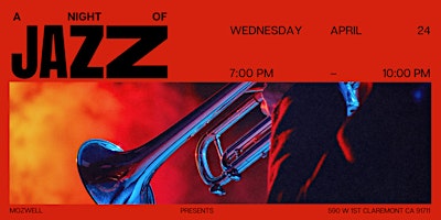 Hauptbild für A Night of Jazz at Mozwell Featuring The Jazz Fellowship