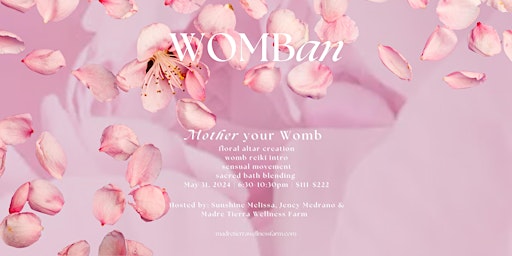 Primaire afbeelding van Sacred WOMBan Circle - Mother your Womb