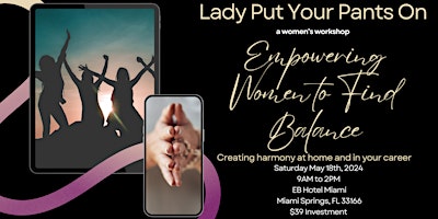 Imagen principal de Lady Put Your Pants On: A women's workshop