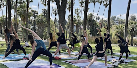 Yoga at Echo Park!