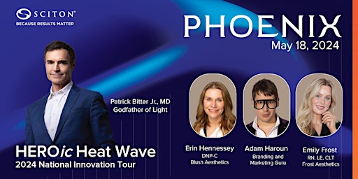 Imagem principal de HEROic  Heat Wave - National Innovation Tour (Phoenix, AZ)