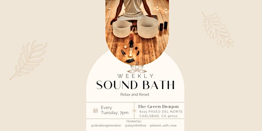 Imagem principal de Weekly Sound Bath