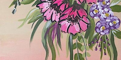 Primaire afbeelding van Ombré Blooms - Paint and Sip by Classpop!™