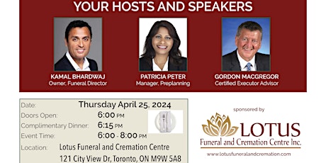 TORONTO - Free Planning Ahead Seminar