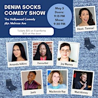 Primaire afbeelding van SUNDAY STANDUP COMEDY SHOW: DENIM SOCKS SHOW