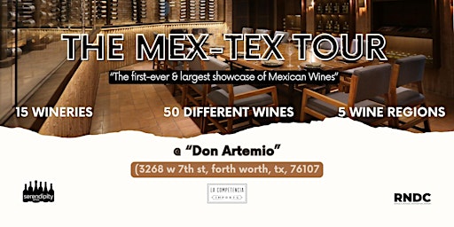 Mexican Wine Tour (Fort Worth) primary image