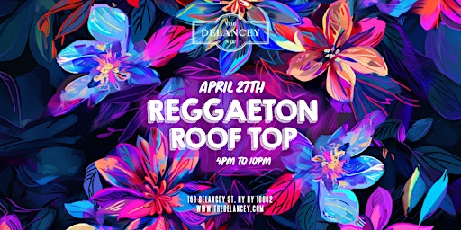 Imagem principal do evento Reggaeton Rooftop @ The Delancey