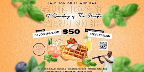 Jah’Lion’s  1st  Sunday Brunch