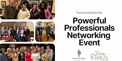 Imagen principal de Powerful Professionals Networking Group Event