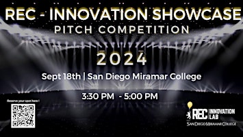 Image principale de REC - Innovation Showcase 2024 Pitch Competition