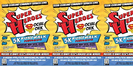 TCCSC SUPER HEROES OF SOCIAL WORK 5K