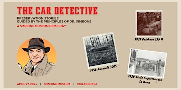 Imagen principal de The Car Detective; Preservation Stories