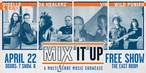 Primaire afbeelding van Mix It Up Music Showcase: Free Concert