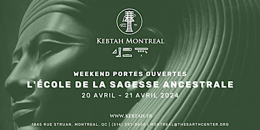 Imagem principal do evento Weekend Portes Ouvertes : L'École de la Sagesse Ancestrale