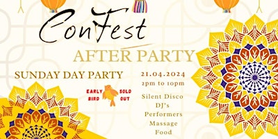 Imagem principal do evento Confest After Party - Sunday Day Party - The Fitzroy Beer Garden