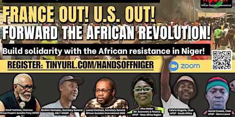 FRANCE OUT! U.S. OUT! Forward the African Revolution!  Build solidarity