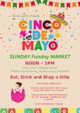 Cinco de Mayo Sunday Funday Market at Steelcraft Garden Grove FREE EVENT
