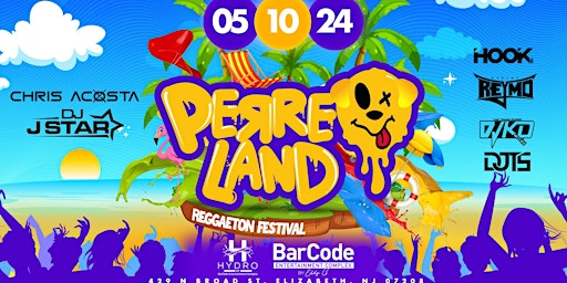 Imagem principal do evento Perreo Land | Reggaeton Festival @ BarCode, Elizabeth NJ