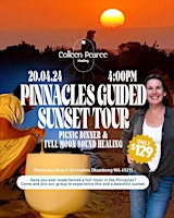 Pinnacles guided sunset tour, picnic dinner and sound healing primary image