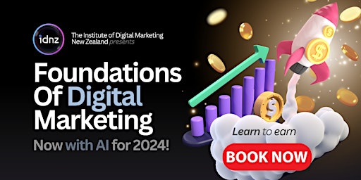 Imagem principal de IDNZ | Fundamentals of Digital Marketing 2024 - Auckland Workshop