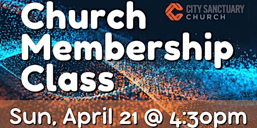 City Sanctuary Membership Class primary image