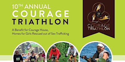 Courage Triathlon  10th Annual - Registration Opens primary image