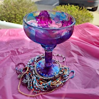 Imagem principal do evento Art Ink and Drink " Kaleidoscope  Margarita Glasses" at Frothy Beard