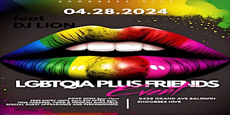 LGBTQIA PLUS FRIENDS EVENT