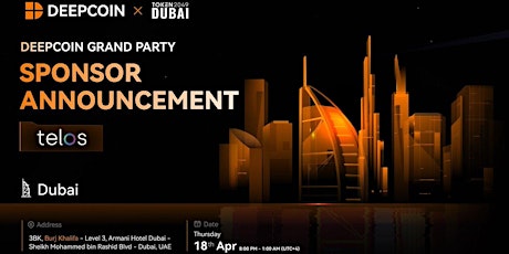 Deepcoin Grand Party in Token2049 Dubai 2024