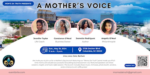 MOMS DA TRUTH: A MOTHER’S VOICE PANEL DISCUSSION BRUNCH