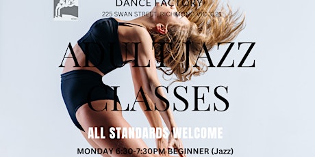 Adult Beginner Jazz class