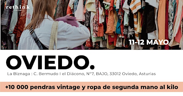 Mercado de ropa vintage al peso - Oviedo