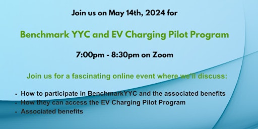 Imagen principal de Benchmark YYC and EV Charging Pilot Program