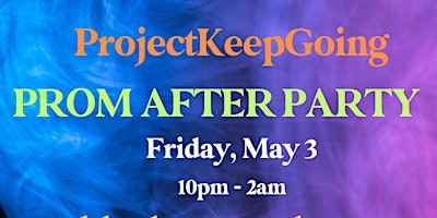 Imagem principal do evento Projectkeepgoing Presents