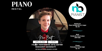 Imagen principal de Piano Classics with Nico Brett