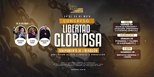 Imagem principal de Libertad Gloriosa: Congreso De Equipamiento De Liberación