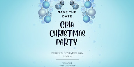Christmas Party Save the Date primary image