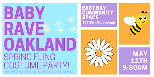 Image principale de Baby Rave Oakland (Spring Fling)