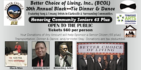 BCOL's  20th Annual Black-Tie Dinner & Dance