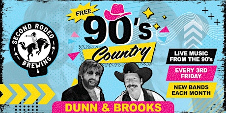 90s Country LIVE @ Second Rodeo Brewing with DUNN & BROOKS