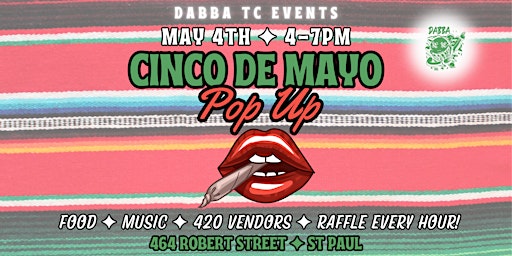 Primaire afbeelding van DABBA TC: Cinco de Mayo Pop Up