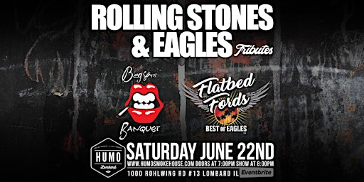 Hauptbild für Rolling Stones & Eagles Tributes Beggars Banquet and Flatbed Fords
