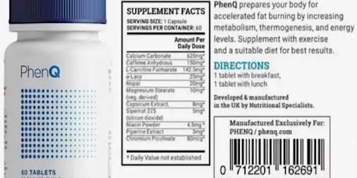 Imagen principal de PhenQ FDA Approved  - Ingredients Side Effects or Customer Results?