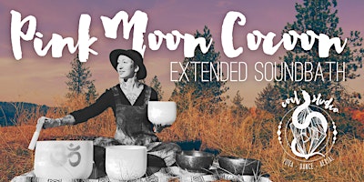 Imagem principal do evento Pink Moon Cocoon: Extended Soundbath