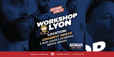 RICH FRONING / MAYHEM ATHLETE WORKSHOP IN LYON