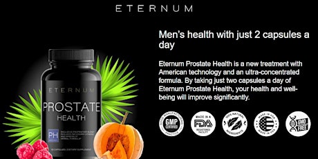 Eternum Prostate Health [2024 NEW UPDATE] On Optimal Prostate Support