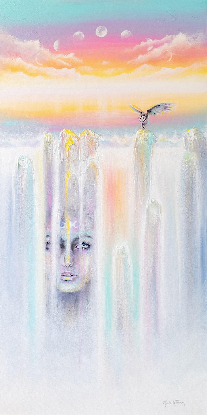 Visionary Art - Original Spiritual Painting - New Dawn