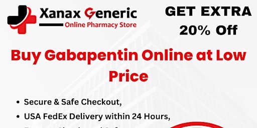 Imagem principal do evento Order Gabapentin Online Overnight No Prescription