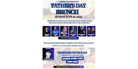 Thrive Life  2024 Father's Day Brunch