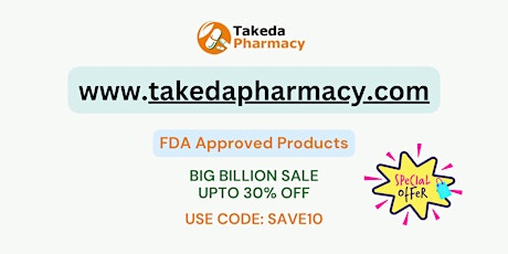 Purchase Diazepam Quick Delivery & Secure at Takeda Pharmacy